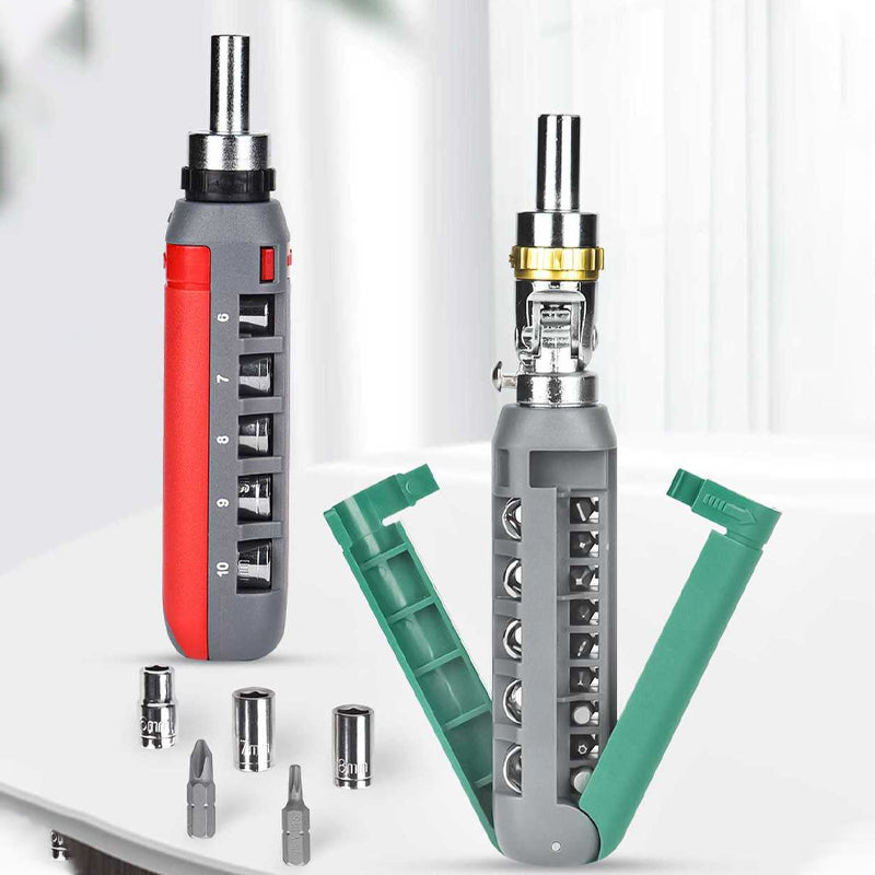 elfbar nachfüll pod läuft aus Kit Tournevis 24 En 1 Magnétique - Poignée à Cliquet Réglable - Embits  Multiples (Phillips, Torx, Plat...)