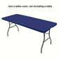 🎨🍽️ Tablecloth extensible – Enfilez-la en un clin d’œil, finition lisse sans pli, disponible en plusieurs couleurs, la solution chic pour cacher les tables abîmées et sublimer vos réceptions 💫💎