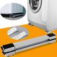 🛒 50% DE RÉDUCTION! 🔧 Support à Roulettes Facile à Déplacer – Mobilité Sans Effort, Protection Des Sols & Charge 300 kg (Acier Inox, Longueur Réglable 45-70 cm) ✨