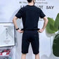 🔥LAST DAY SALE - 50% OFF🔥Men's Short Sleeve Top & Shorts 2-Piece Set