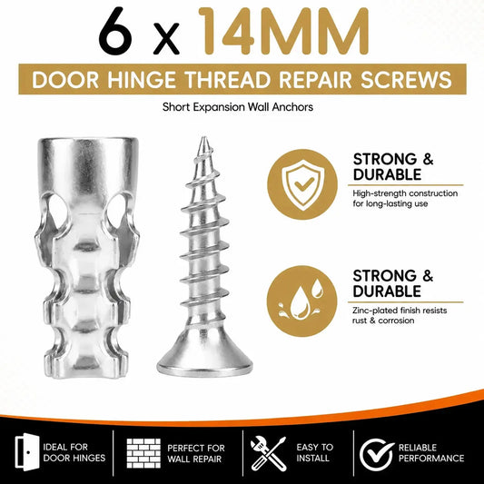 🔩 50% DE RÉDUCTION! 🛠️ Kit de chevilles auto-perceuses pour plaques de plâtre – Avec vis incluses, installation facile & maintien solide – Idéal pour fixer objets muraux sans percer 🏠