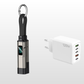 💐50% DE RÉDUCTION ! 🔌 Câble de charge 4 en 1 avec affichage numérique et anneau porte-clés – charge rapide, résistant aux nœuds et compact ⚡🔑【Offre Limitée】