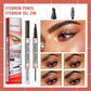 🔥 PAYEZ 1, RECEVEZ 2 PCS 🔥 2-en-1 Crayon à Sourcils + Gel Fixateur pour des sourcils naturellement plus fournis
