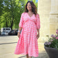 👗✨Robe Imprimée à Col en V pour Femme