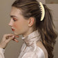 Grandes pinces à cheveux en forme de banane antidérapantes pour les femmes et les filles