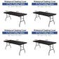 🎨🍽️ Tablecloth extensible – Enfilez-la en un clin d’œil, finition lisse sans pli, disponible en plusieurs couleurs, la solution chic pour cacher les tables abîmées et sublimer vos réceptions 💫💎