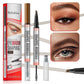 🔥 PAYEZ 1, RECEVEZ 2 PCS 🔥 2-en-1 Crayon à Sourcils + Gel Fixateur pour des sourcils naturellement plus fournis