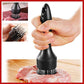 🥩 50% DE RÉDUCTION 🎁 Attendrisseur à viande aiguilles inox – 20 lames rétractables & qualité alimentaire – Parfait pour steak, poulet, BBQ, cuisine ou plein air – attendrit sans écraser 🔪
