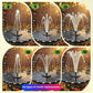 🌊Fontaine Solaire, Jeu d'Eau Solaire avec Illumination Nocturne et Lumières LED Colorées