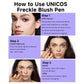 💜 Achetez 1, obtenez 1 gratuit 💜 UNICOS Stylo 2-en-1 taches de rousseur avec blush