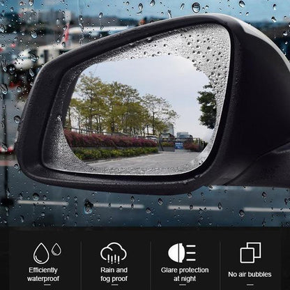 🚗 ACHETEZ 1 OB TEN EZ 1 GRATUIT ! ✨ Film Imperméable pour Rétroviseur - Transparent & Antibuée, Sécurité Totale par Tous les Temps 🌧️✨