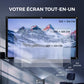 🔥 49% DE RÉDUCTION ! ✨ Écran Projection Portable Extérieur - Pliable et Réglable, Qualité 4K, Soirée Cinéma en Plein Air 🎬🌌
