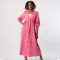 👗✨Robe Imprimée à Col en V pour Femme