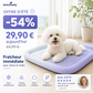 🐾Coussin rafraîchissant 3D pour chiens et chats – Nid doux en perles de gel, matelas à air pour été, tissu respirant, fraîcheur naturelle sans excès💤❄️