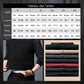 📢📢49% DE RÉDUCTION !! ⏰Chemise à Col Rayé Faux 2 Pièces – Coton Respirant, Confort Automne/Hiver & Style Élégant 🍂👔