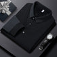 📢📢49% DE RÉDUCTION !! ⏰Chemise à Col Rayé Faux 2 Pièces – Coton Respirant, Confort Automne/Hiver & Style Élégant 🍂👔