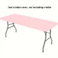 🎨🍽️ Tablecloth extensible – Enfilez-la en un clin d’œil, finition lisse sans pli, disponible en plusieurs couleurs, la solution chic pour cacher les tables abîmées et sublimer vos réceptions 💫💎