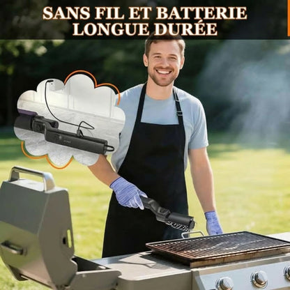 ✨Brosse nettoyante électrique sans fil pour barbecues