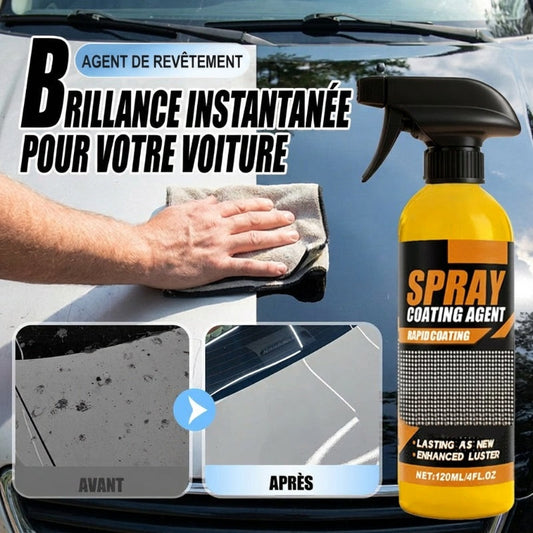 Agent de revêtement automobile à brillance instantanée