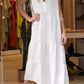 Robe femme rétro couleur unie en coton et lin【Achetez-en 2, livraison gratuite】