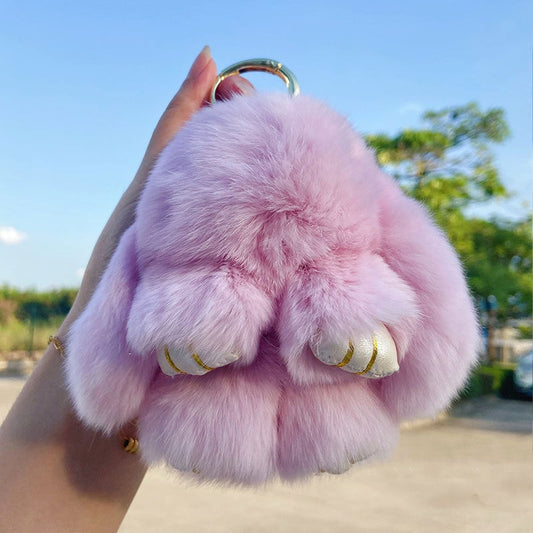 🐰49 % DE RÉDUCTION MAINTENANT ! 🏆 Breloques en forme de lapin doux fait à la main : design adorable, fil de qualité supérieure et parfait pour les sacs/clés 🎀