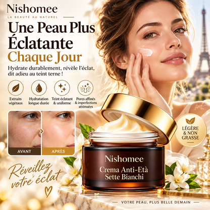 🌿 50% DE RÉDUCTION! 💧 Crème illuminatrice – Extraits botaniques & hydrate tous types de peaux ✨