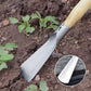 💎 Kit 3-en-1 Jardinage – Désherbage, Plantation & Ratissoir en Acier Inoxydable Épaissi 🌸🛠️
