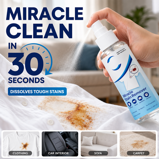 🧴 50% DE RÉDUCTION! 🔥 Spray détachant miracle – Élimine les taches instantanément ✨