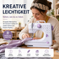 🧵 50% DE RÉDUCTION ! 🛍️ Mini Machine à Coudre – 12 Points – Robuste & Compacte for Maison