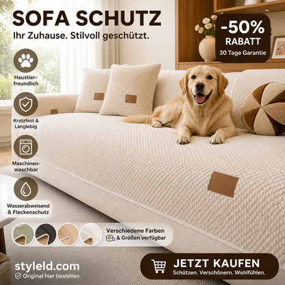 🛋️ 50 % DE RÉDUCTION ! 🧼 Housse de canapé épaisse, antidérapante et lavable – résistante, facile d'entretien et idéale pour les foyers avec animaux et enfants 🐾