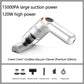 🚗 Aspirateur Voiture Sans Fil – Aspiration 10000Pa, Léger 400g & Batterie 4000mAh – 30 Min d’Autonomie – Parfait pour Voiture, Maison et Bureau 💨✨