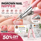 🔥50% DE RÉDUCTION !💅Coupe-Ongles Acier Allemand ✨Très Affûté, Pour Ongles Incarnés, Double Fonction🦶