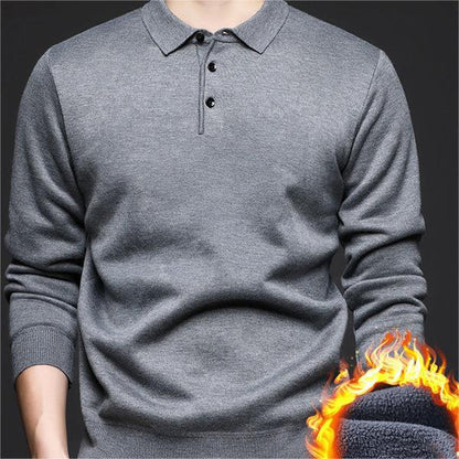 🧥 60% DE RÉDUCTION ! 🔥 Pull Matelassé à Revers Épais pour Homme – Chaud & Confortable avec Livraison Gratuite ✨