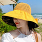 Chapeau de Soleil avec Nœud Papillon
