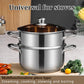 🔥💥[Essentiels de cuisine ! Valeur spéciale : Marmite à bouillon 24CM double couche] 💥🔥🔥