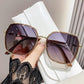 Lunettes de soleil polarisées fines à grande monture avec protection UV
