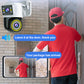 Caméra de Surveillance HD à Vision Nocturne Double Écran