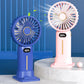 Ventilateur portable rechargeable à affichage numérique silencieux ❄ 50% de réduction pour une durée limitée et livraison gratuite ❄