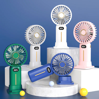 Ventilateur portable rechargeable à affichage numérique silencieux ❄ 50% de réduction pour une durée limitée et livraison gratuite ❄