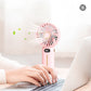 Ventilateur portable rechargeable à affichage numérique silencieux ❄ 50% de réduction pour une durée limitée et livraison gratuite ❄