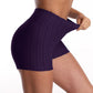Short de Yoga à Taille Haute en Jacquard à Bulles
