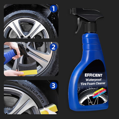 Nettoyant Mousse pour Pneus Efficace et Imperméable