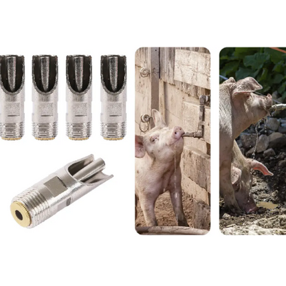 🐷💕Abreuvoir Automatique à Tétine en Acier Inoxydable pour Porcs