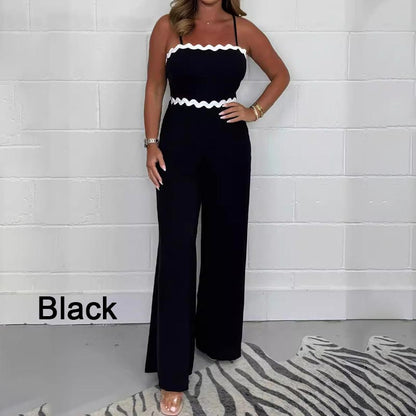 🥳Combinaison élégante à bretelles avec soutien-gorge intégré pour femmes