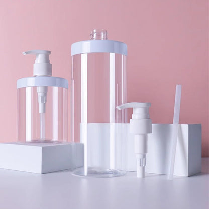 Distributeur à Pompe de Lotion Transparente pour La Salle de Bain