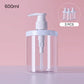 Distributeur à Pompe de Lotion Transparente pour La Salle de Bain