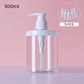 Distributeur à Pompe de Lotion Transparente pour La Salle de Bain