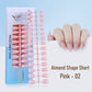 240PCS Faux Ongles Français à Presser