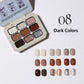 Ensemble de vernis à ongles crémeux et coloré