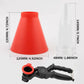 Set d'Entonnoirs Universel pour Le Remplissage d'Huile Moteur